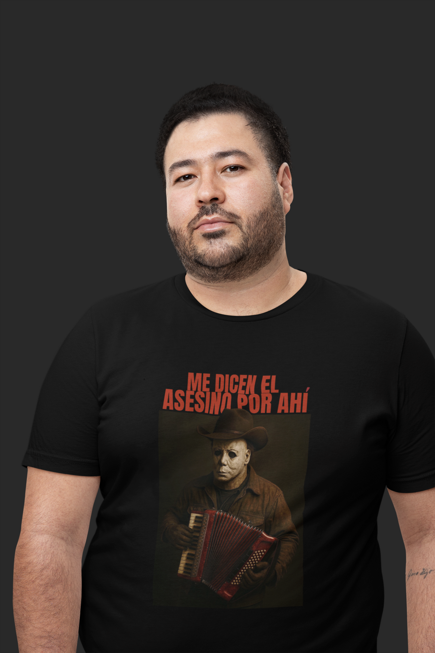 T-Shirt Miguel Norteño-Black