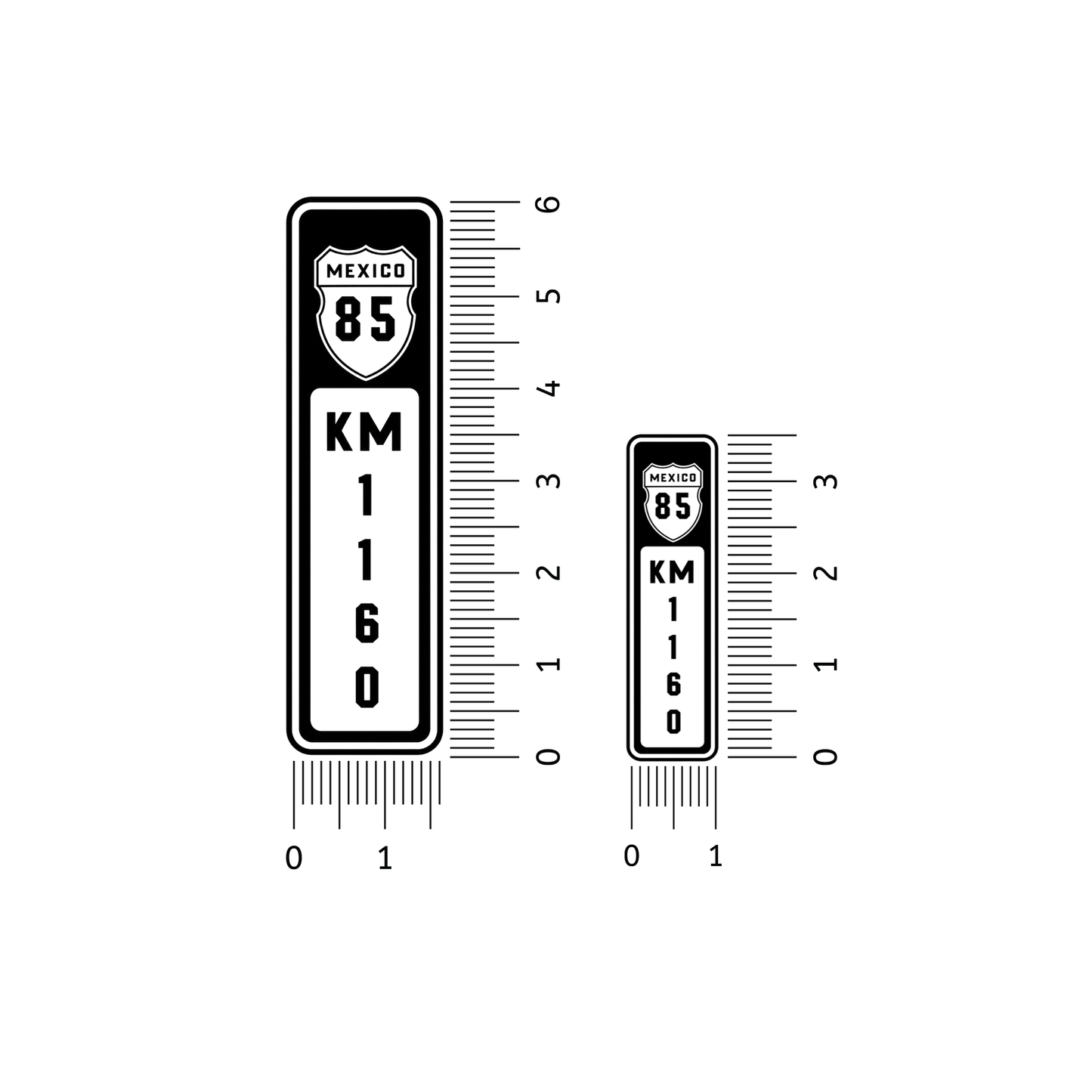 UV Sticker Pack – Large & Small Matching Set