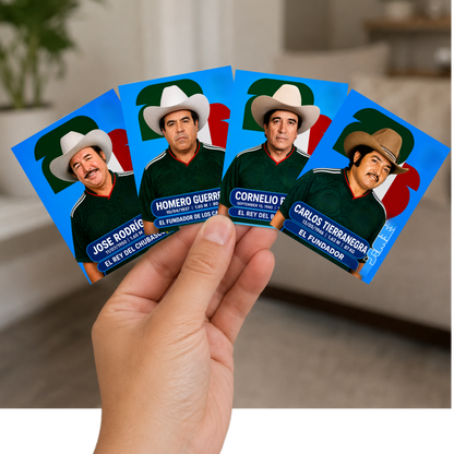 Norteño Legends UV Sticker 4-Pack
