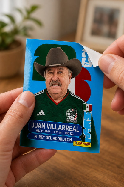 Tarjeta Coleccionable Norteña