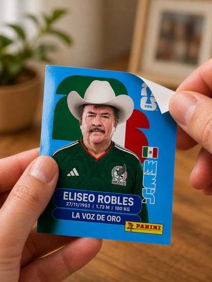 Tarjeta Coleccionable Norteña