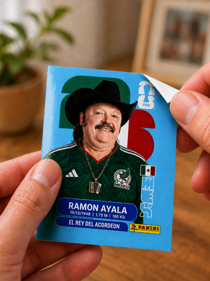 Tarjeta Coleccionable Norteña