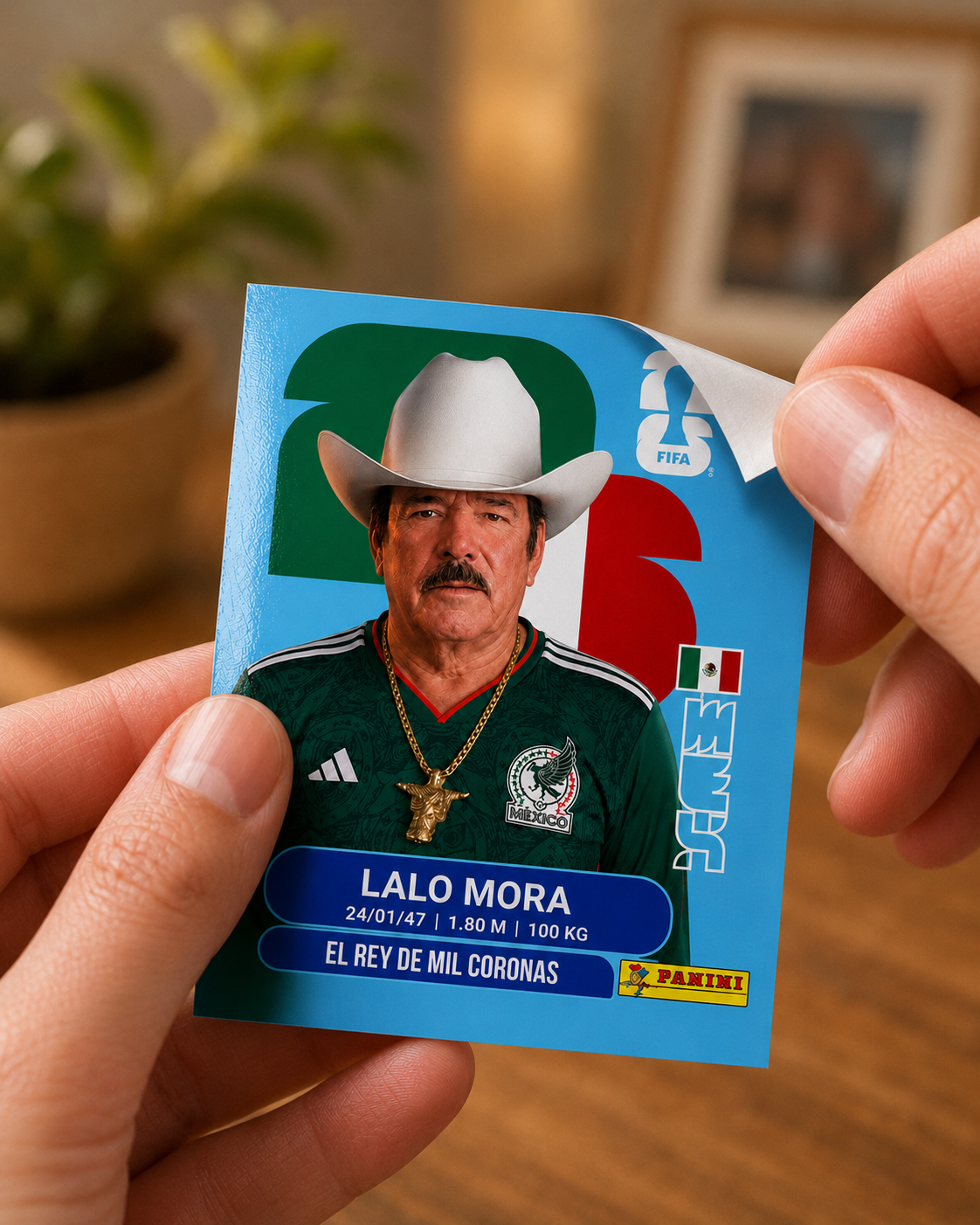 Tarjeta Coleccionable Norteña