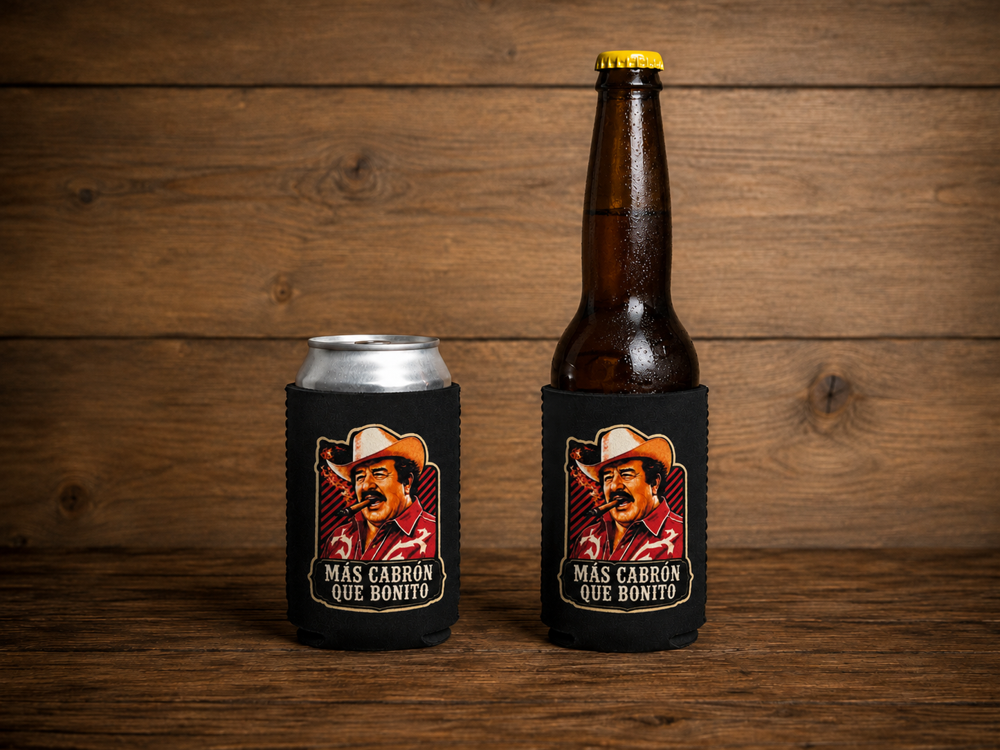 Soporte para latas y botellas Norteño