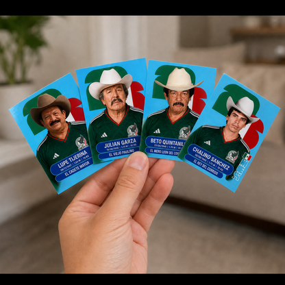 Norteño Legends UV Sticker 4-Pack