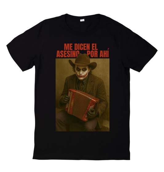 El Payaso Norteño T-Shirt- Black