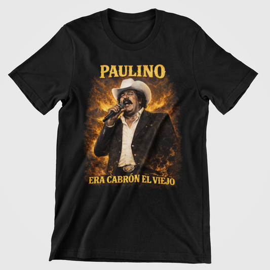 Paulino "Era cabon el viejo" t-Shirt